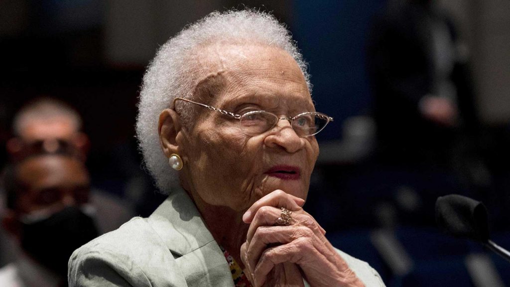 Viola Fletcher - The three remaining survivors of the 1921 Tulsa Race Massacre testified before Congress in Washington, D.C., asking leadership to deliver justice.