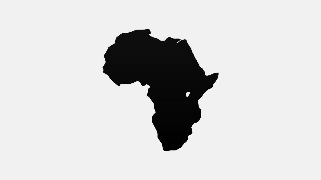 Africa silhouette