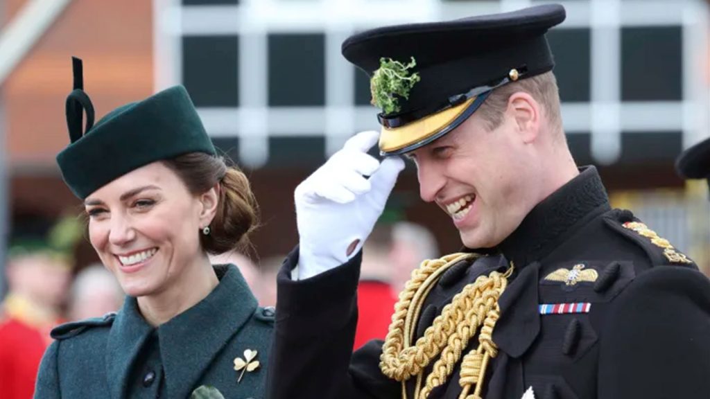Britain's Prince William and Kate, Duchess of Cambridge