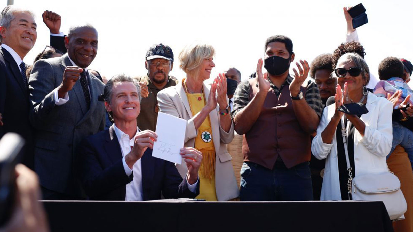 On September 30, 2021, Gov. Gavin Newsom signed a bill to return Manhattan Beach property known as Bruce’s Beach in Los Angeles to the family’s descendants.