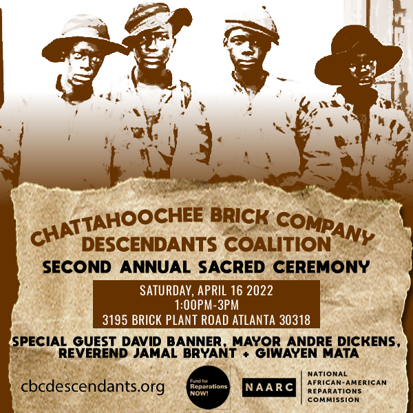 Chattahoochee Brick Company Descendants Coalition Second Annual Sacred Site Ceremony