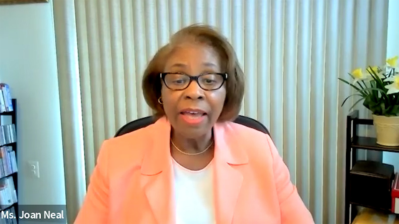 July 21, 2022 HR-40 Virtual Press Conference - Ms. Joan Neal, Deputy Executive Director, Network Lobby 