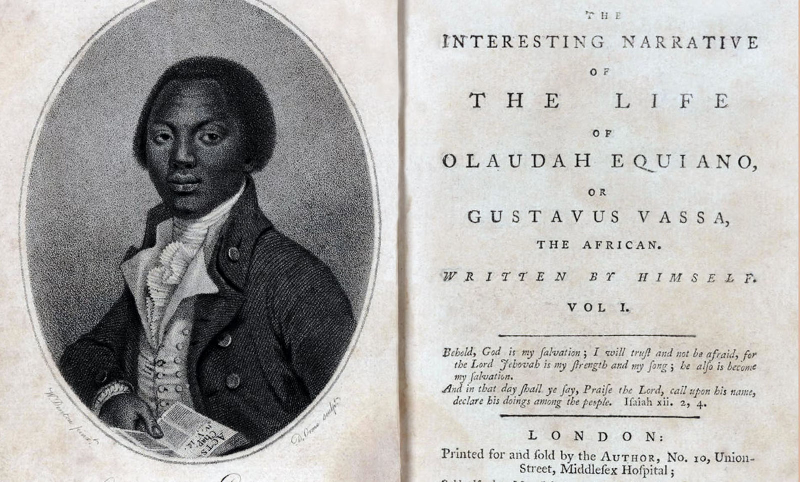 The autobiography of Olaudah Equiano. Photograph: Universal History Archive/UIG/Getty Images