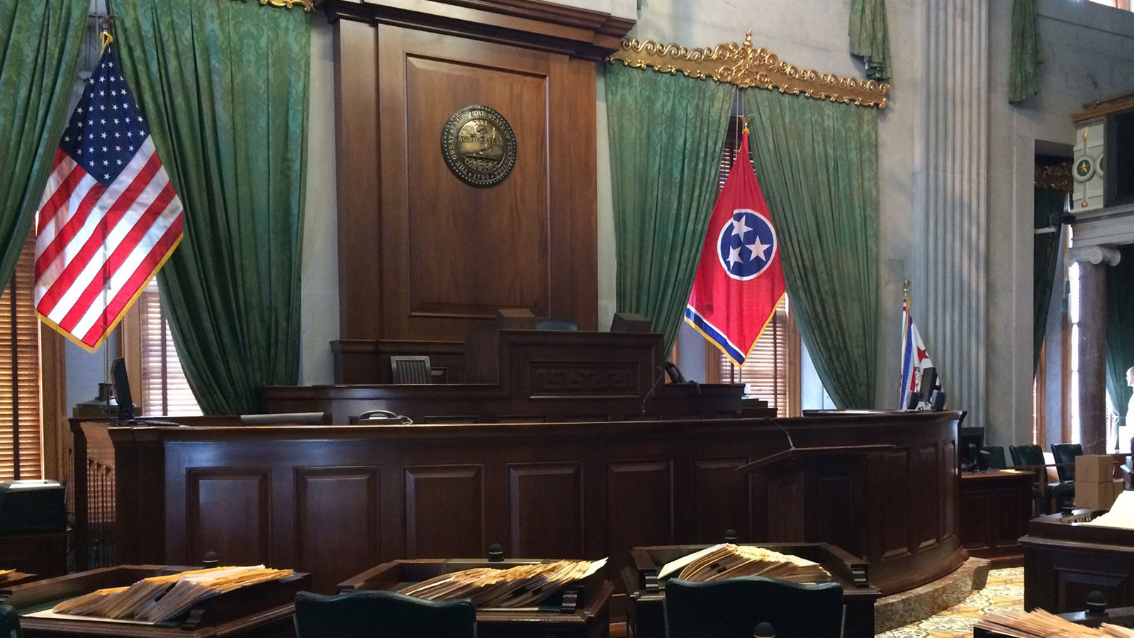 Senate Chamber State Capitol in Nashville
