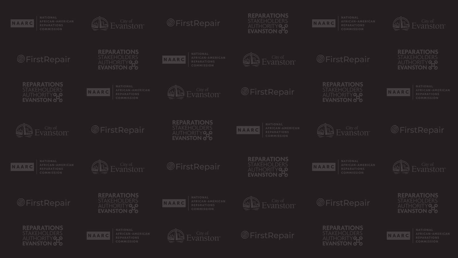 City of Evanston, the Reparations Stakeholders Authority Evanston (RSAE), the National African American Reparations Commission (NAARC), and FirstRepair