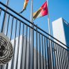 Image: A view of the United Nations (UN) Secretariat Headquarters Building and the flags of UN member states Guatemala, Guinea and Guinea-Bissau, taken from just outside the front gate on First Avenue in New York City. (UN Photo. Flickr)